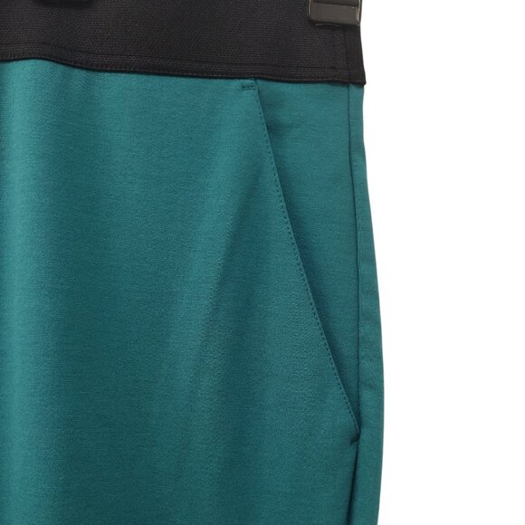 DG2 by Diane Gilman: Ponte Knit Pull-On High Rise Flare Pant, Size 2X, Green - Picture 5 of 8